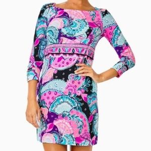 Lilly Pulitzer Sophie Dress UPF 50+ Bohemian Wanderer Engineered Small